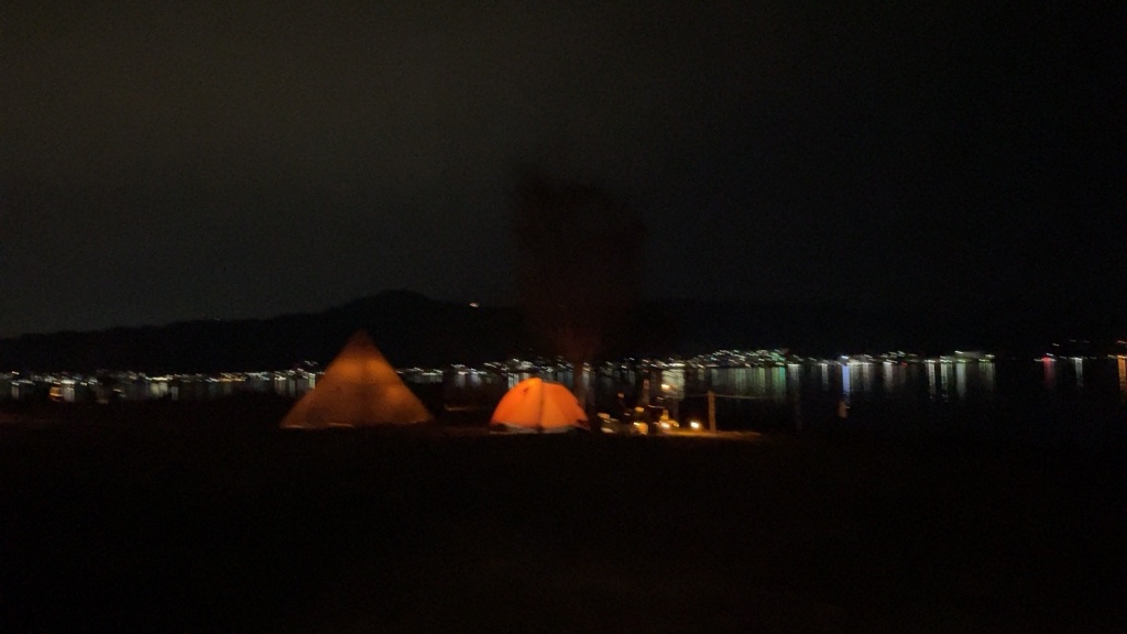 3/25土曜日の7:00頃から、琵琶湖キャンプします！

