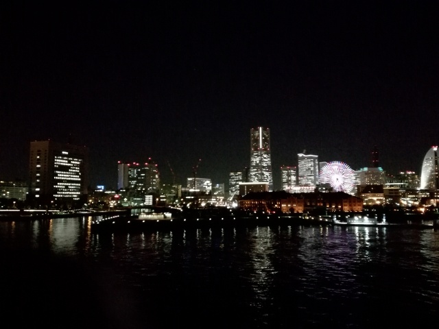 神奈川県の横浜の夜景