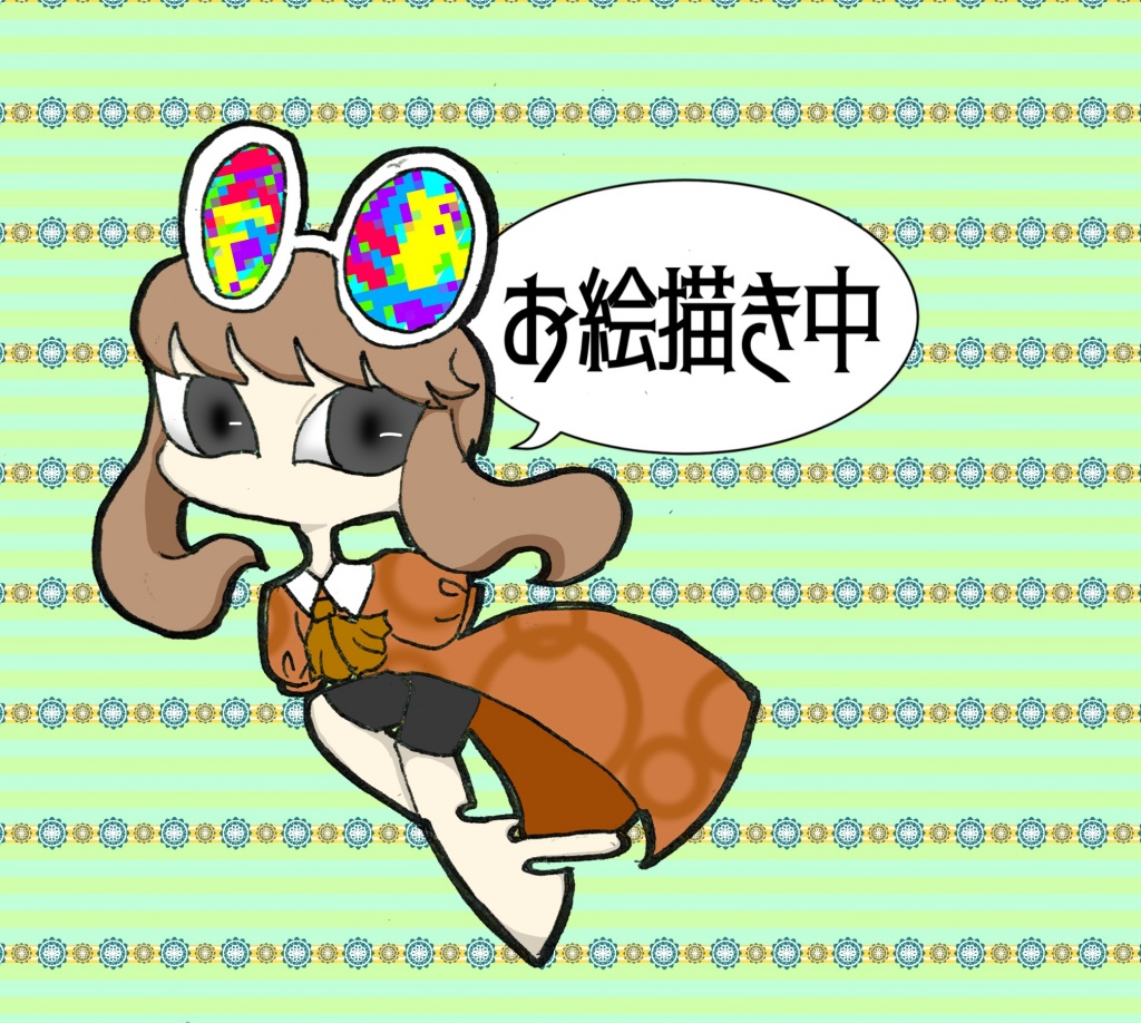定期枠21時〜予定　カメラ使えないけどお絵描きしたい