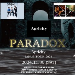 11/30 PARADOX Apricity JAPAN TOUR 2024