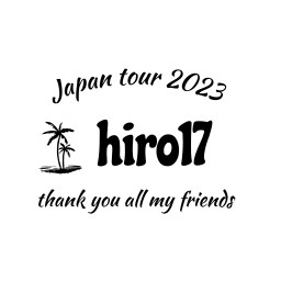 hiro17 Japan tour 2023 in 仙台
