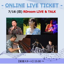 7/16 RDroom LIVE & TALK
