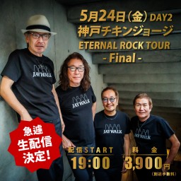 JAYWALK ETERNAL ROCK TOUR 2024 at 神戸チキンジョージ DAY2