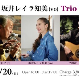 坂井レイラ知美(vo) Trio