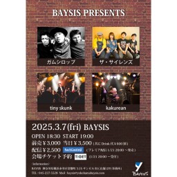 '25 3/7 BAYSIS PRESENTS