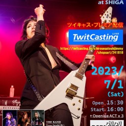 「JIMMY 2023 SOLO LIVE!」at SHIGA
