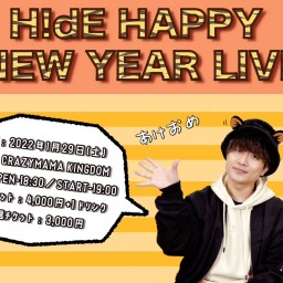 H!dE HAPPY NEW YEAR LIVE