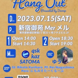 Special Acoustic Live "Hang Out" 昼の部公演