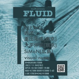"FLUID"-tora,8th,anniversary-