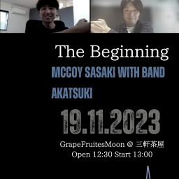 【The Beginning】マッコイ佐々木 with BAND ツーマンライブ with 暁-AKATSUKI-