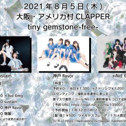 【8/5(木)】tiny gemstone-free-