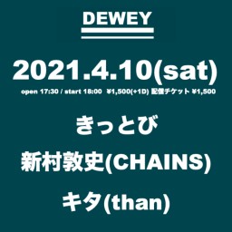 4/10 DEWEYライブ