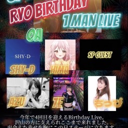 8/1 RYO BIRTHDAY 1MANLIVE