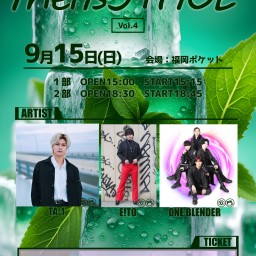 9/15(日)MensSTAGE vol.4 (２部)