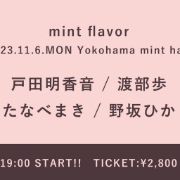 【2023/11/6】mint flavor