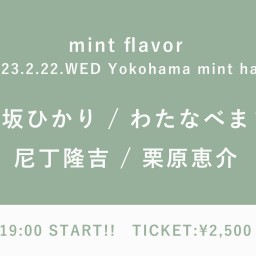 【2023/2/22】mint flavor