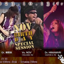 10/13(金) NOV Birthday Session!
