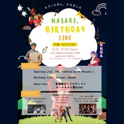 MASAKI BIRTHDAY LIVE in ROTOM