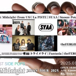 1/11 NEW YEAR WEST SIDE POPS Snacks At Midnight JAPAN TOUR 2025