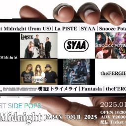 1/11 NEW YEAR WEST SIDE POPS Snacks At Midnight JAPAN TOUR 2025