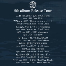 5th album Release Tour 千葉編