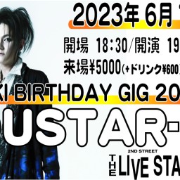 DUSTAR-3 YUKI BIRTHDAY GIG 2023！
