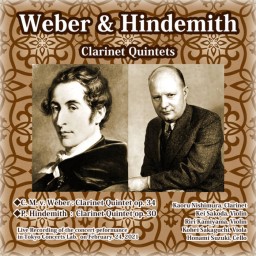 Weber & Hindemid Clarinet Quintets