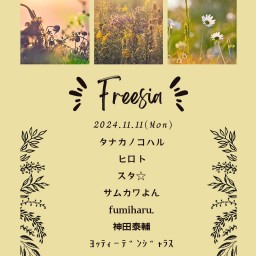 2024/11/11　freesia