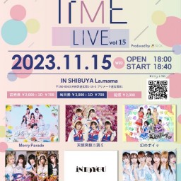 IDOL TIME LIVE vol.15 -3DAYS-  11/15