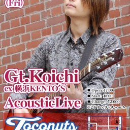 Gt.Koichi Acoustic Live