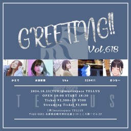 10/22[GREETING!! Vol.618]