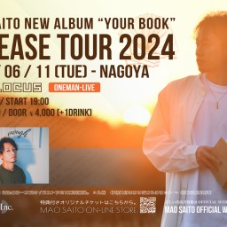 NEW ALBUM 『Your book』RELEASE TOUR・名古屋ONEMAN LIVE