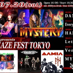 7/20(土)「Venus presents SLEAZE FEST TOKYO」