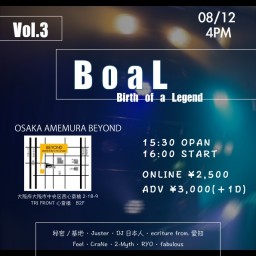 BoaL -Birth of a Legend- vol.3