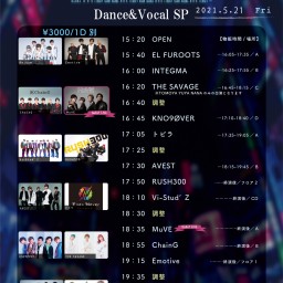 5/21 SUBBOYSLIVE Dance&Vocal SP