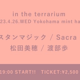 【2023/4/26】in the terrarium
