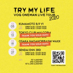 Try My Lifeワンマンライブツアー2020仙台【1部】