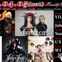 4/5(土)「LOUD&PROUD vol.447」