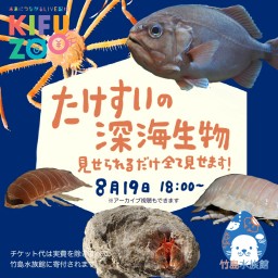 KIFUZOO竹島水族館「たけすいの深海生物見せます！」