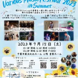 Various Music Festival in Summer