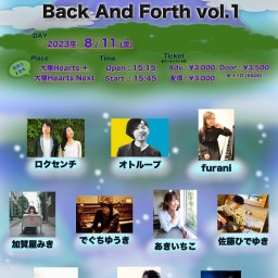 『Back And Forth vol.1』（※Hearts Nextのみ視聴可）