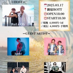 ⭐︎BaLi-OS 主催LIVE NEW WAVE vol.5