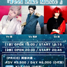 結 Presents Acoustic Live 『 Feel Like Music 』1部配信チケット