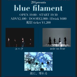 「blue filament」