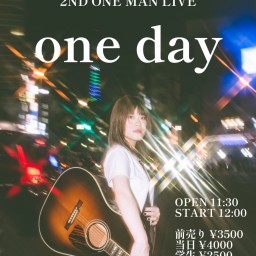 tami ワンマンライブ「one day」