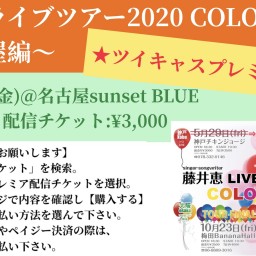 藤井恵ワンマンLIVE TOUR 2020〜名古屋編〜