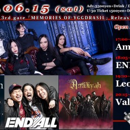 6/15(土) Valhallaレコ発主催