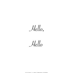 『Hello,Hello』