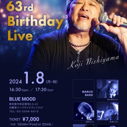 西山浩司 63rd Birthday Live