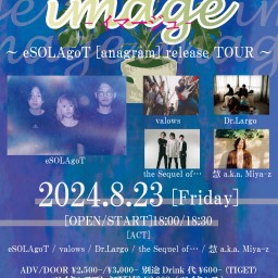 【image-イマージュ-】～eSOLAgoT [anagram] release TOUR～